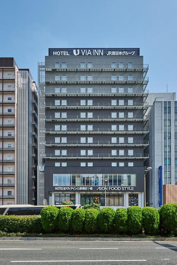 Via Inn Prime Shinsaibashi Yotsubashi Osaka Bagian luar foto